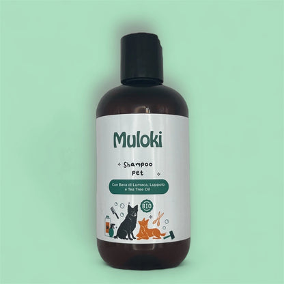 muloki shampoo pet - shampoo per la pulizia del cane