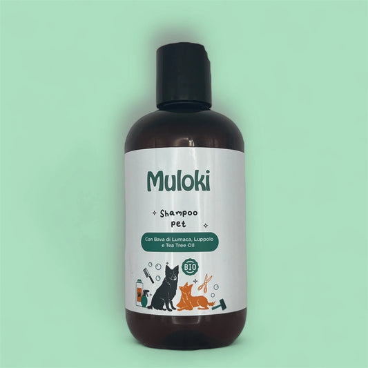 muloki shampoo pet - shampoo per la pulizia del cane