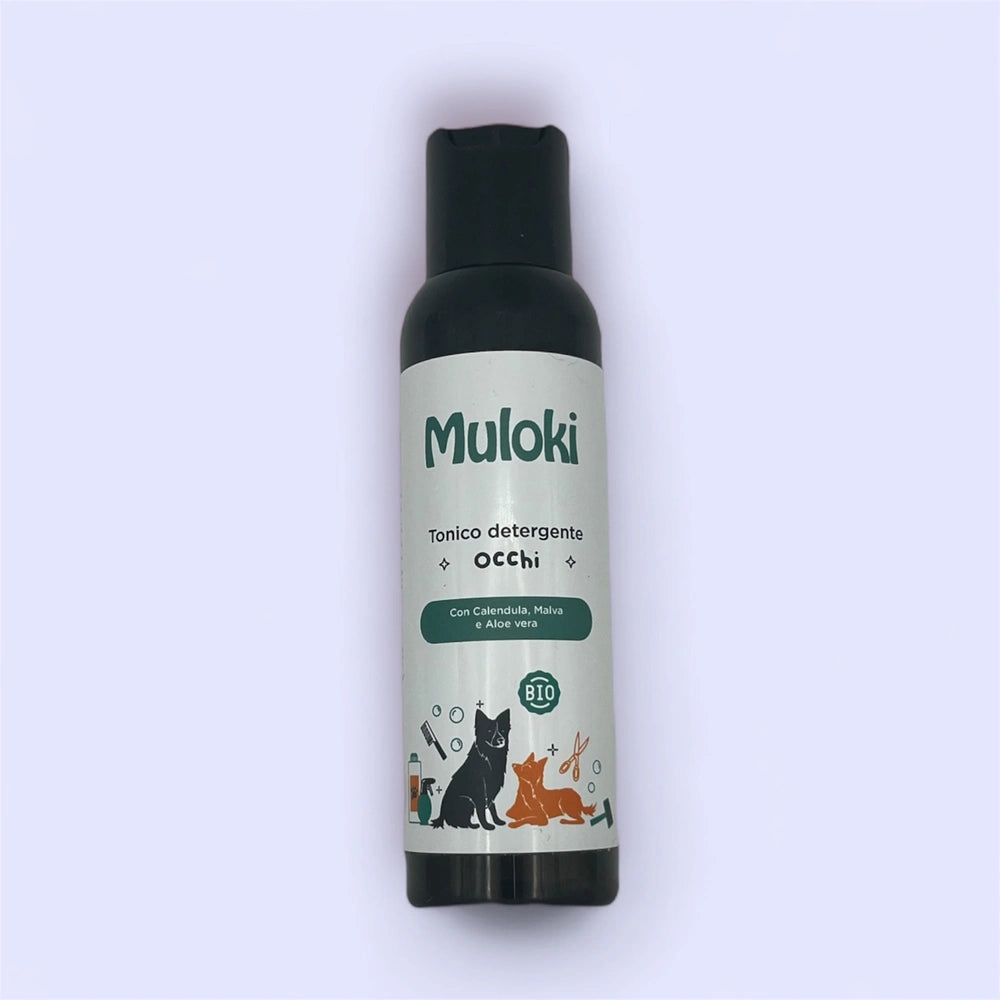 Tonico occhi naturale per cani e gatti Muloki – cura delicata da 100 ml