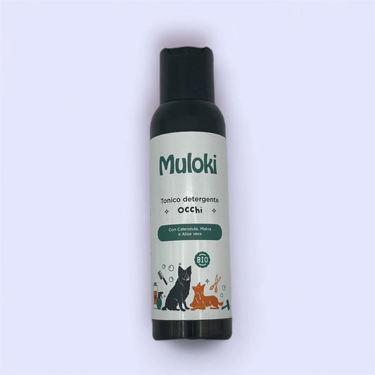 Tonico occhi naturale per cani e gatti Muloki – cura delicata da 100 ml